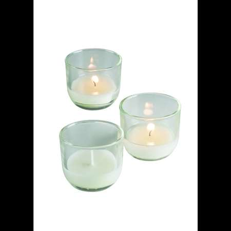 STERNO CANDLE LAMP Sterno Candle Lamp 5 Hour Clear Glass Petite Lites, PK48 40110